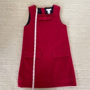 Jacadi girls size 6 red wool jumper. GUC